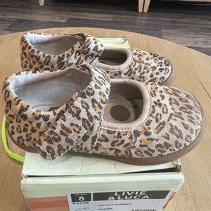 🌷Livie & Luca Leopard shimmer shoes🌷